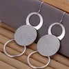 Hele laagste kerstcadeau 925 sterling zilver mode ketting oorbellen set S737840784