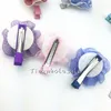 Solid Color Chiffon Voile Flower With Alligator Clip for Baby Hair Accessory Dress Decoration 24pcs4869016