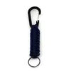 Outdoor Gear Carabiner Survival Key Ring Kits Escape Paracord for Hiking Camping Travel Key Chain Mountaineering Buckle 10pcs