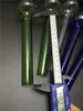 新着 20 センチメートルビッグストレートガラスパイレックスオイルバーナーパイプクリアガラススチームローラータバコガラス管バブラーパイプオイルネイルパイプ