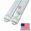 T8 LED TUBE, 8 pés, base rotatável R17D (substituição para F96T12/cw/HO), luminária de lojas LED de 8 pés, 6000K, 45W, 4800lm