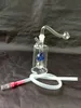 Hookahs Color nectar heart water jellyfish , Wholesale Glass Bongs Accessories, Glass Hookah, Water Pipe Smoke