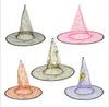 Halloween Kids Kostuums Hoeden Halloween Party Props Cool Witches Wizard Hoed Meisje Cosplay Cap Diverse kleur