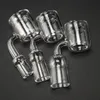 Quartz Thermal Banger Double Tube smoke Nail Clear Joint For Glass Bongs PukinBeagle Bangers2635