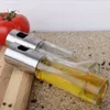 100ml Glass Oil Sprayer Olive Pump Silver Stainless Steel Spray Oil Bottle Sprayer Can Jar Pot Tool Can Pot Oil Sprayer