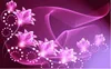 3D stereoskopische Tapete Mode Dekor Dekoration für Schlafzimmer Purple romantischen sieben Blume Wohnzimmer Hintergrund Wand