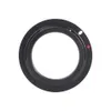 Freeshipping 2 sztuk / partia Nowy Czarny Kolor M42 Obiektyw do Canon Camera EF Ring Adapter 60D 550D 600D 7D 5D 1100D