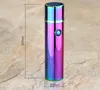 cylinder Electric Pulse Unique shape Double Arc Cigarette Lighters USB Charge cigrette Plasma Beam Lighter 8 Colors Smoking Accessories sale