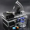 Cheap portable Dnail quartz rig oil wax PID TC box with Ti titanium nail coil heater silicone jar bong