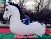 Divers costumes de cheval gonflables portables personnalisés en plein air, spectacle de défilé de 3m, costumes de chevaux colorés avec souffleur pour fête