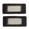 2PCSLOT 12V VIT 6000K LED -registreringsskylt Ljusnummer LIENCE LAMP för BMW E60 E82 E90 E92 E93 M3 E39 E60 E70 X5 E39 E60 E61 M54456747