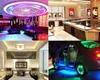 TV Background LED Strip Lighting 30LEDsm DC5V USB SMD5050 RGB With Mini and 17Key RF Controller 50cm 1m 2m Set3606521