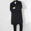 Hurtownia- Autumn Winter Wool Coat 2017 Bawełny Wadden Grusty wełniany kurtka w stylu Koreańska Męska Kurtka o długiej zawartości wiatrówki