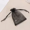 100pcs NET 원사 여행 포켓 스토리지 drawstring 작은 가방 화장품 가방 쥬얼리 가방