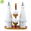 ensemble de cruet huile