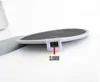 9,5 cm graue runde Carbon-Gummi-Elektroden, wiederverwendbare Ersatz-Elektrodenpads für Massagegerät, Zehn-Mikrostrom-Gerät über DHL