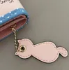 Großhandel Cartoon Frauen Kurze Design Katze Brieftasche Nette Damen Geldbörse Leder Brieftasche Kartenhalter Kostenloser Versand