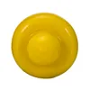 Capas de vidrio de vidrio sólido de color Capacitación de fumar Domo de estilo de pato amarillo para tuberías de agua de vidrio plataformas de aceite de dab