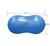 pvc yoga amendoim bola adultos homens das mulheres de fitness enquipment inflável corpo bola de fitness exercício workout yoga Pilates bolas 90 * 45