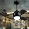 American Loft Fan Light with Remote Control Fashion Restaurant Industrial Retro Takfläktar Ljus träblad 36 tum 42 tum 110v 220v