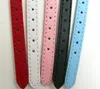 High quality ! wholesale 100pcs 8*210mm Genuine Leather wristband bracelet fit for 8mm slide letters and charms