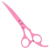 7.0Inch Purple Dragon Professional Pet Forbici per Dog Grooming Forbici da taglio Thinning Scissors Curved Shears JP440C Tesoura, LZS0372