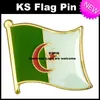 Perno della bandiera del distintivo della bandiera dell'Algeria 10 pezzi molto Spedizione gratuita KS-0002