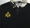 Hot Sale! Masonic Logo Patch Embroidered Iron-On Clothing Freemason Lodge Emblem Mason G Square Compass Patch Sew On Any Garment