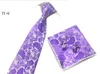 set di cravatte alla moda cravatta fazzoletto gemelli fazzoletto da taschino cravatte in poliestere larghe 8 cm262U