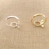 Everfast Wholesale 10pc/Lot Dopamine Molecule Ring Chemistry Jewelry Neurotransmitter Science Rings for Women Men Party Festival Gift EFR037