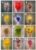 Styl 100% Usta Dmuchane Lampy Żarówki LED Lampy Design Art Art Flower Wall Concces
