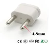 米国からEU EURO EUROPE TRAVEL POWER PLUG ADAPTER CHARGER CONVERTER FOR USA Converter white9342887