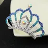 Kobiety dziewczyny ślub Włosy Koron Crown Crown Tiaras Princess Rhinestone Tiaras Crown Hair Combs Prezent urodzinowy dla dzieci dziewczęta 4734647