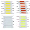 modulo led COB lampada pubblicitaria luminosa 2W IP65 impermeabile DC12V luce di fondo a led sicura bianco caldorossoblu4013290