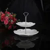 2 Tier Tort Stand Center Uchwyt Cake Stand Center Montaż Tort Stojaki Uchwyty Rods 100 sztuk / partia