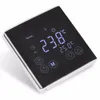 Freeshipping Semanal Programável Underfloor Aquecimento Termostato LCD Touch Screen Controlador de Temperatura do Quarto Termostato Backlight Branco