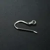 Hot koop 925 sterling zilveren oorbel bevindingen viswire haken sieraden diy oor draad haak fit oorbellen voor sieraden maken bulk bulk loten