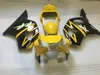 Kit de carénage pour Honda CBR900RR 02 03 ensemble de carénages de moto jaune noir CBR 954RR 2002 2003 OT01