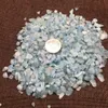 1 påse 100 g Natural Aquamarine Quartz Stone Crystal Tumbled Stone Oregelbunden storlek 520 mm Färg Blue9261271