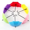 3pcs/lot Umbrella Shaped Creative Key Hanger Rack Decorative Holder Wall Hook For Kitchen Organizer Bathroom Accessories