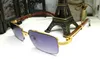 Wood Solglasögon för herr mode attityd retro buffel horn glasögon vintage halv ram solglasögon för kvinnliga glasögon lunetter 9604193