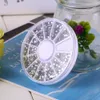 Partihandel-1800pcs Silver 1.5mm Nail Art Rhinestones Dekoration Diamante Glitter Wheel Beauty Manicure Stickers Ongles Wheel Nail Tool