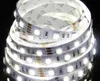 Gratis frakt DC 12V eller DC24V SMD5050 LED Strip Light IP20 5m / Roll 60Lad / M LED Stripe FITA LED String Bar Tape lampa