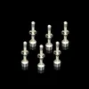 Wholesale- 1PC Wierook Globe DAB Oil Rig Dome Adapter Titanium Nail 10mm of 14mm of 18 mm Roken Metalen Pijp