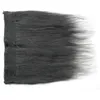 Micro Ring Loop Haar Inslag Extensions Braziliaanse Virgin Haar Straight Black 100g Maleisische Menselijke Hair Extensions Bundels 1 stks