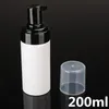 200 ml Piekarstwo Pet Butelka DIY Pianka Bubble Blister Puste Pet Plastikowe butelki pompy Pojemnik na kosmetyczny F20172382