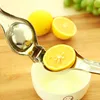 201 нержавеющая сталь кухонные инструменты Lemon Squeezer фрукты ручной соковыжималка оранжевая антикоррозийная подарочная коробка упаковка 20 * 6.5см
