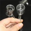 Sigara Düz Üst 3mm Kalınlığı XXL Kuvars Banger Tırnak Ve Topu Karbu Kap 10mm 14mm 18mm Erkek Kadın Domeless Bangers Nails