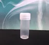 Mini tubo de vial transparente de plástico de volumen de 5G, contenedor de almacenamiento de botella de muestra pequeña de 5ML, tubo de ensayo reutilizable