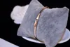 Europäische Marke Buchstaben Charms Armband Armreifen für Frauen Kristall Zirkon Manschette Armband Mode Klassische Schmuck Hochzeitsfeier-Kostüm